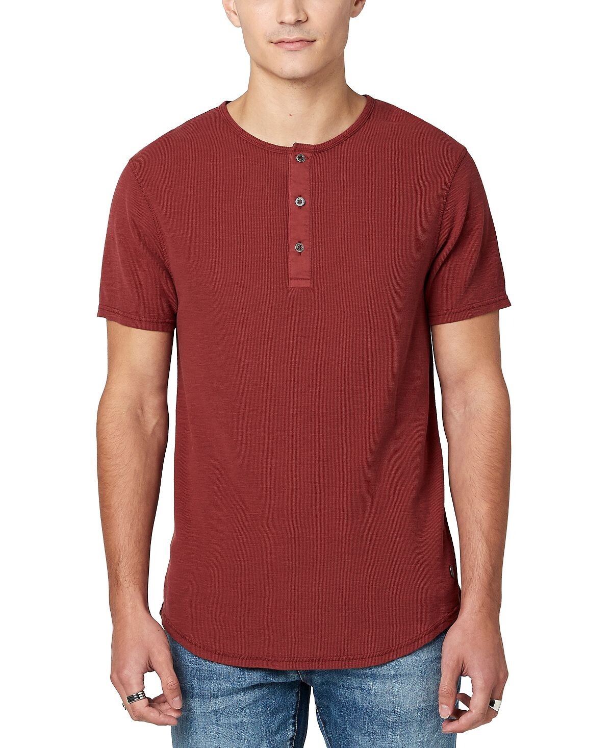 Мужская хлопковая футболка свободного кроя Kosory Henley Buffalo David Bitton
Мужская хлопковая футболка свободного кроя Kosory Henley Buffalo David Bitton