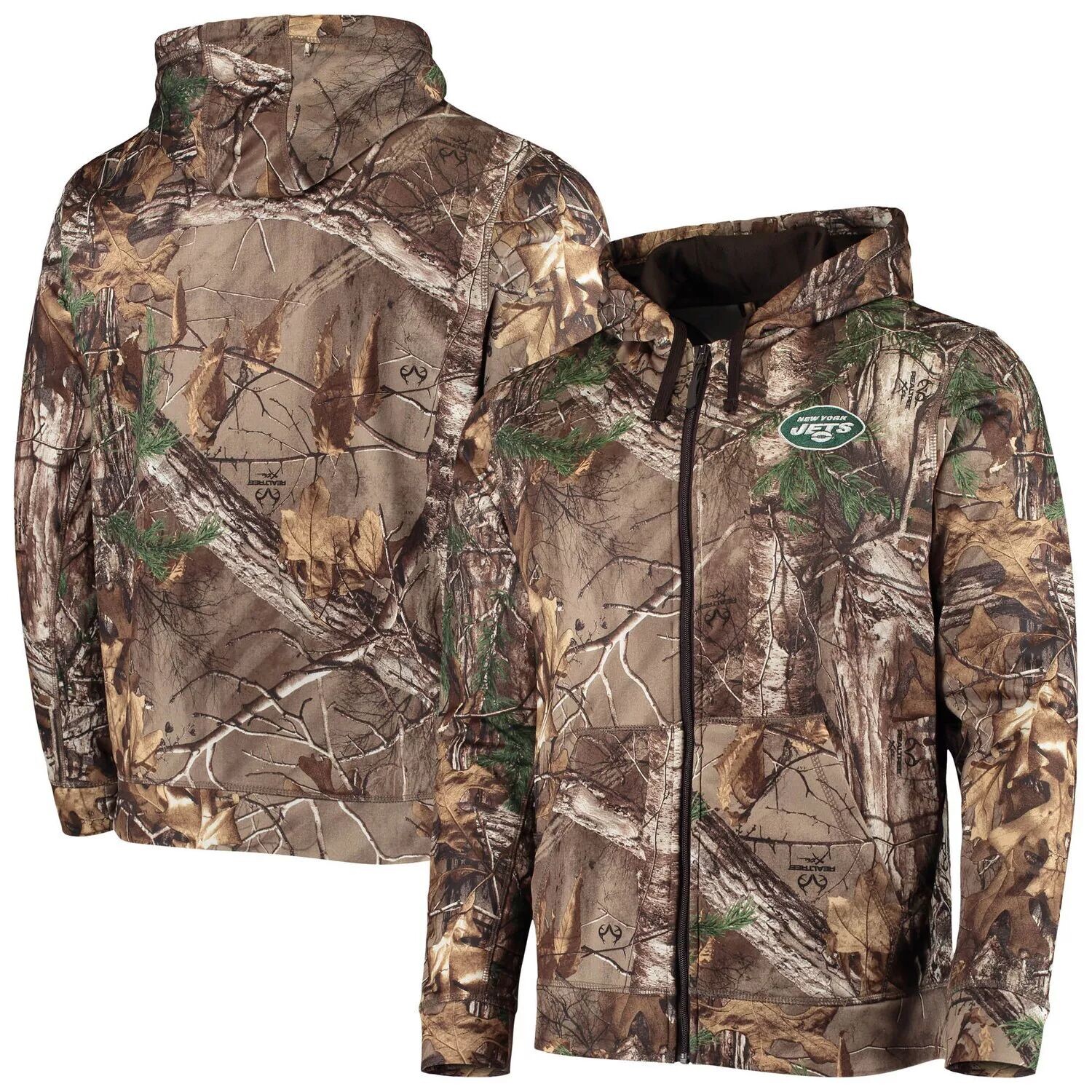 Мужская флисовая толстовка с молнией во всю длину Dunbrooke Realtree Camo New York Jets Trophy Tech
Мужская флисовая толстовка с молнией во всю длину Dunbrooke Realtree Camo New York Jets Trophy Tech