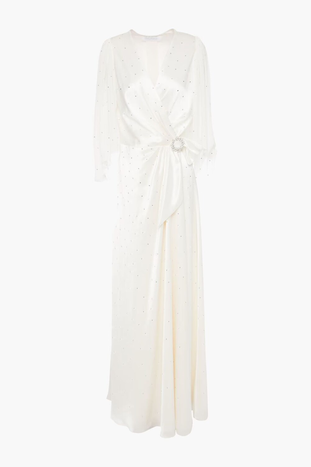 Атласное свадебное платье Magnolia с кристаллами и жоржетовыми вставками Jenny Packham, слоновая кость
Атласное свадебное платье Magnolia с кристаллами и жоржетовыми вставками Jenny Packham, слоновая кость