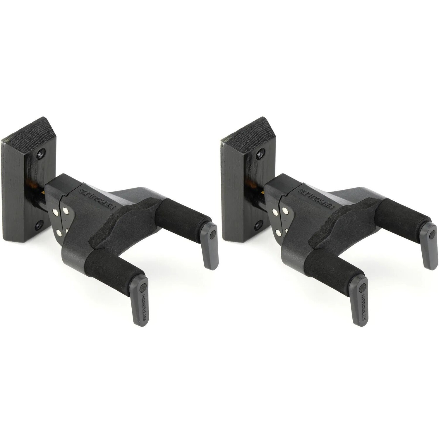 Новые подставки Hercules GSP38WBKPLUS с деревянным основанием на коротком кронштейне, настенное крепление для гитары с системой автоматического захвата - черный (2 шт.)
Новые подставки Hercules GSP38WBKPLUS с деревянным основанием на коротком кронштейне, настенное крепление для гитары с системой автоматического захвата - черный (2 шт.)