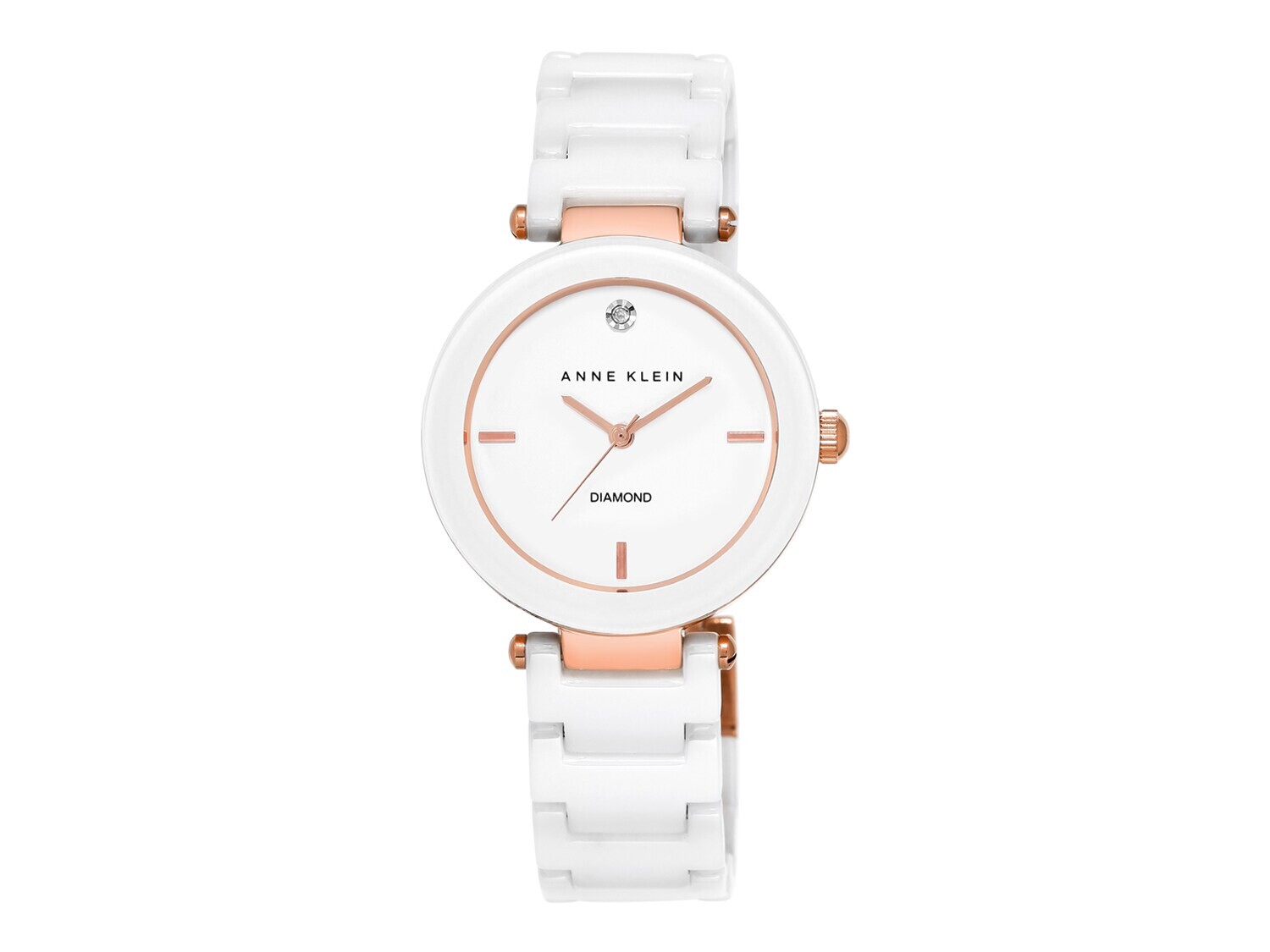 Часы Anne Klein с бриллиантовым циферблатом – ФИНАЛЬНАЯ РАСПРОДАЖА, белый/розовое золото
Часы Anne Klein с бриллиантовым циферблатом – ФИНАЛЬНАЯ РАСПРОДАЖА, белый/розовое золото