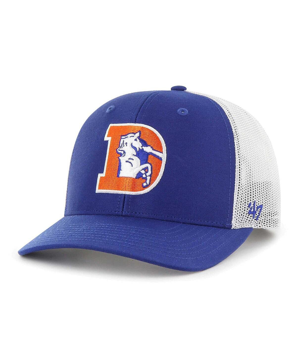Мужская регулируемая кепка дальнобойщика Royal Denver Broncos Gridiron Classics '47 Brand
Мужская регулируемая кепка дальнобойщика Royal Denver Broncos Gridiron Classics '47 Brand