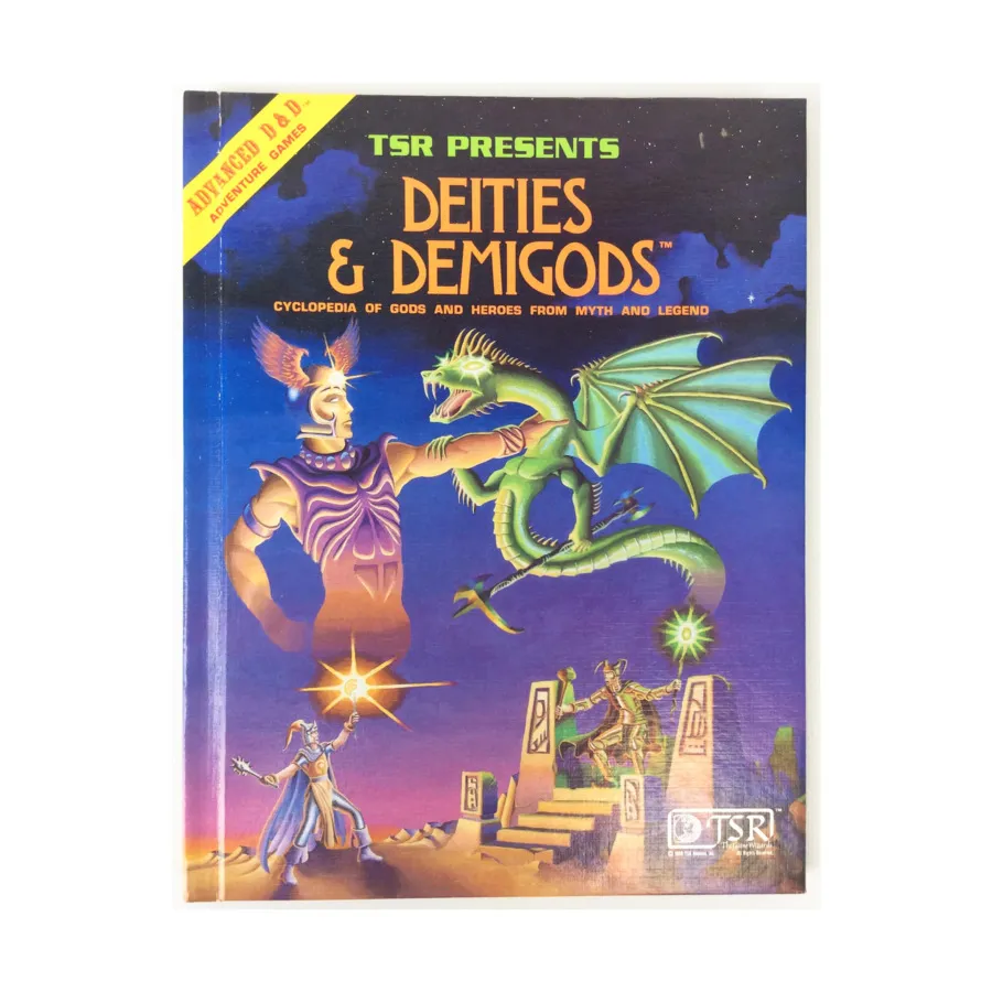 Deities & Demigods (4th Printing), Advanced Dungeons & Dragons (1st Edition) - Core Books, Box Sets & Miscellaneous, твердый переплет
Deities & Demigods (4th Printing), Advanced Dungeons & Dragons (1st Edition) - Core Books, Box Sets & Miscellaneous, твердый переплет