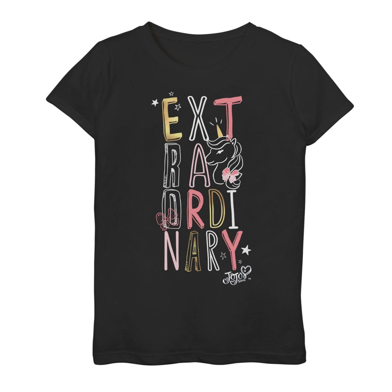 Футболка JoJo Siwa Extraordinary Unicorn Stack для девочек 7–16 лет Licensed Character, черный
Футболка JoJo Siwa Extraordinary Unicorn Stack для девочек 7–16 лет Licensed Character, черный