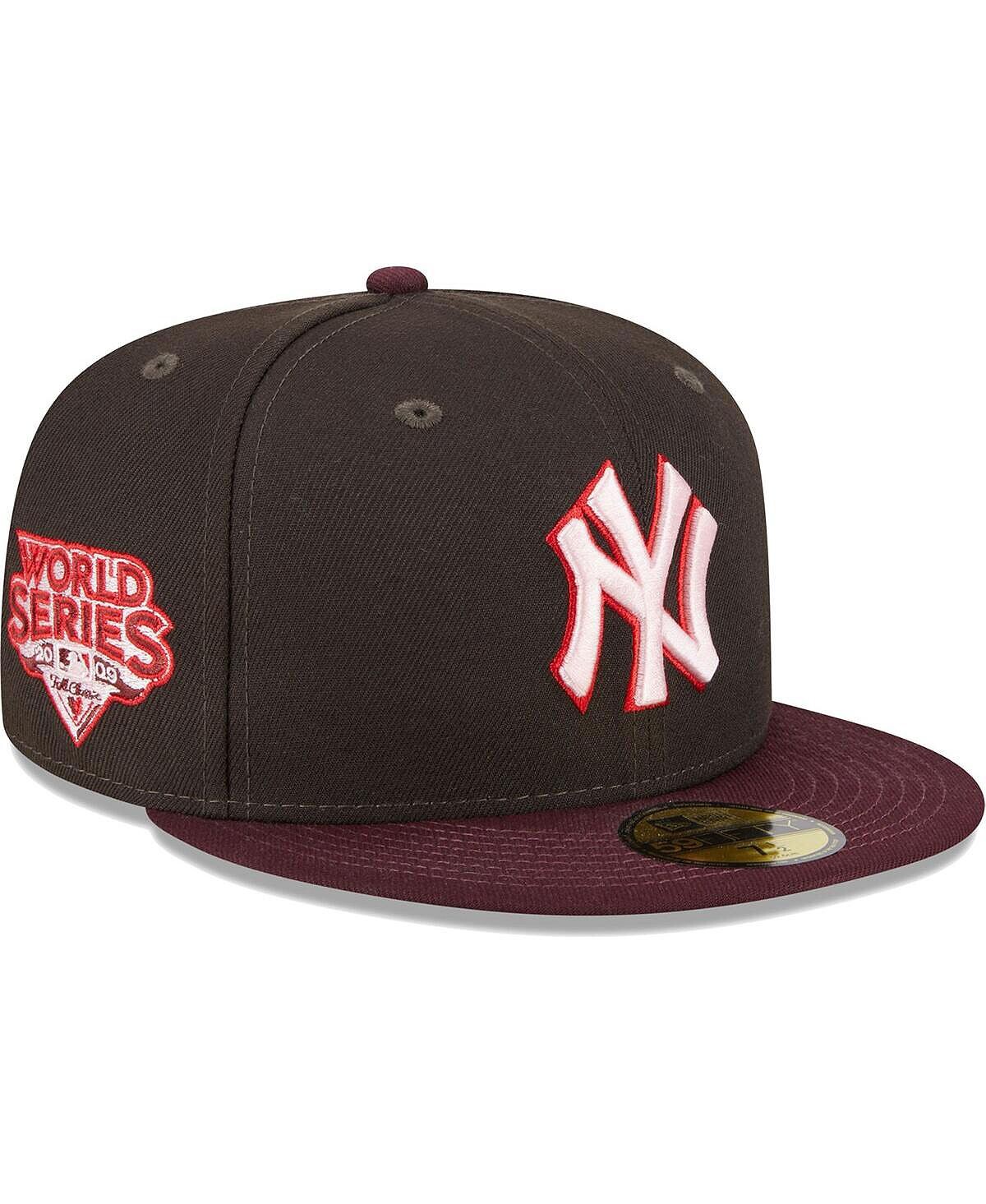 Мужская коричнево-бордовая приталенная шляпа New York Yankees Chocolate Strawberry 59FIFTY New Era
Мужская коричнево-бордовая приталенная шляпа New York Yankees Chocolate Strawberry 59FIFTY New Era