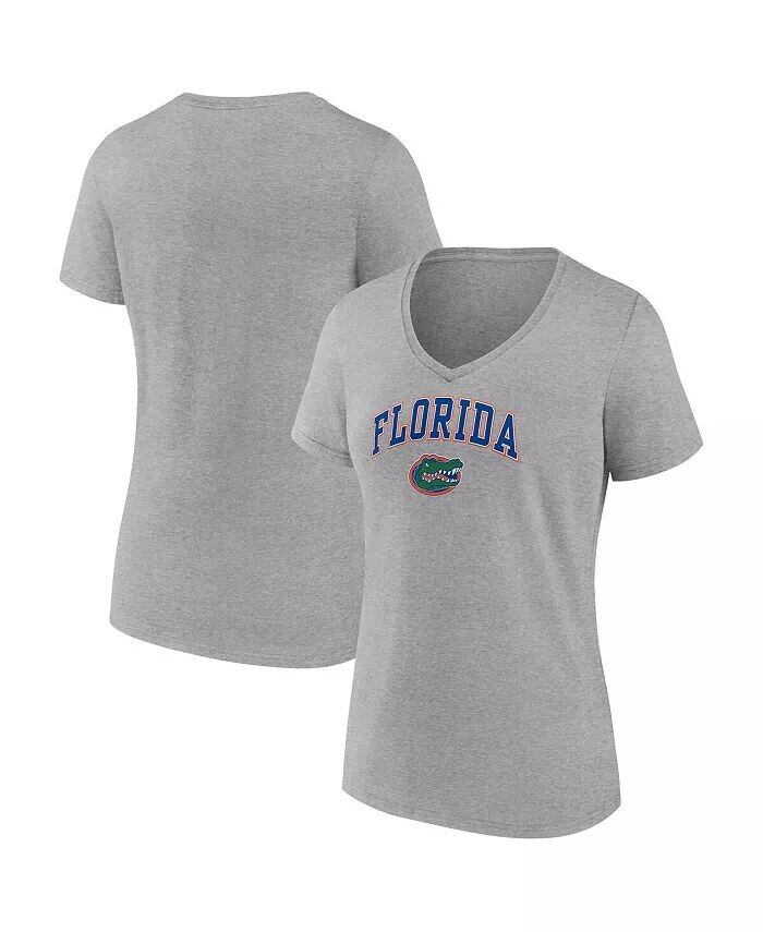 Женская футболка Heather Grey Florida Gators Evergreen Campus с v-образным вырезом Fanatics, серый
Женская футболка Heather Grey Florida Gators Evergreen Campus с v-образным вырезом Fanatics, серый