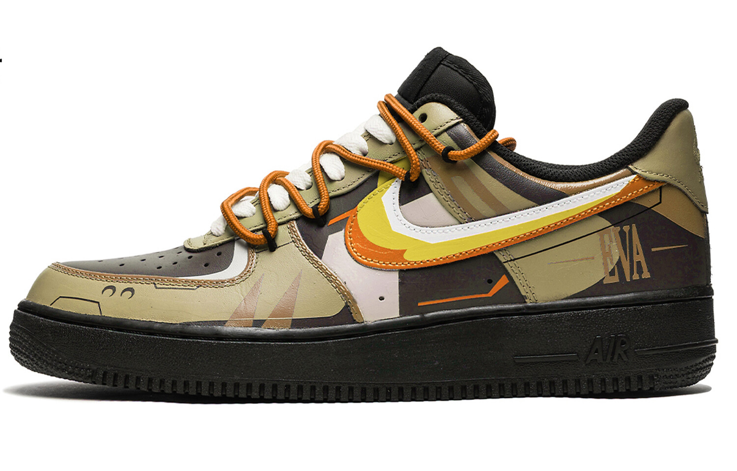 Кроссовки Nike Air Force 1 Skateboarding Shoes Unisex Low-top Black/yellow/white, хаки
Кроссовки Nike Air Force 1 Skateboarding Shoes Unisex Low-top Black/yellow/white, хаки