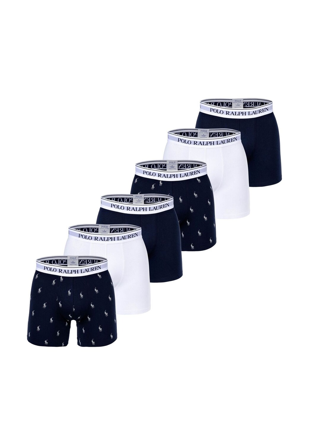 Мужские шорты-боксеры, 6 шт. в упаковке - BOXER BRIEF - 6 шт., хлопок стрейч, пояс с логотипом RALPH LAUREN, темно-синий
Мужские шорты-боксеры, 6 шт. в упаковке - BOXER BRIEF - 6 шт., хлопок стрейч, пояс с логотипом RALPH LAUREN, темно-синий