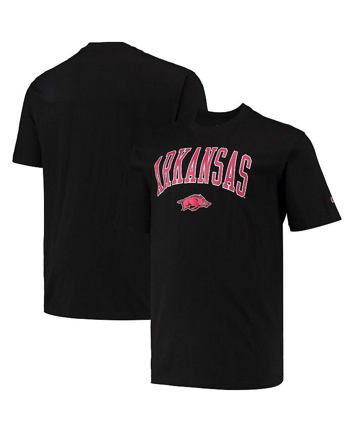 Мужская черная футболка Arkansas Razorbacks Big and Tall Arch Over Wordmark Champion, черный
Мужская черная футболка Arkansas Razorbacks Big and Tall Arch Over Wordmark Champion, черный