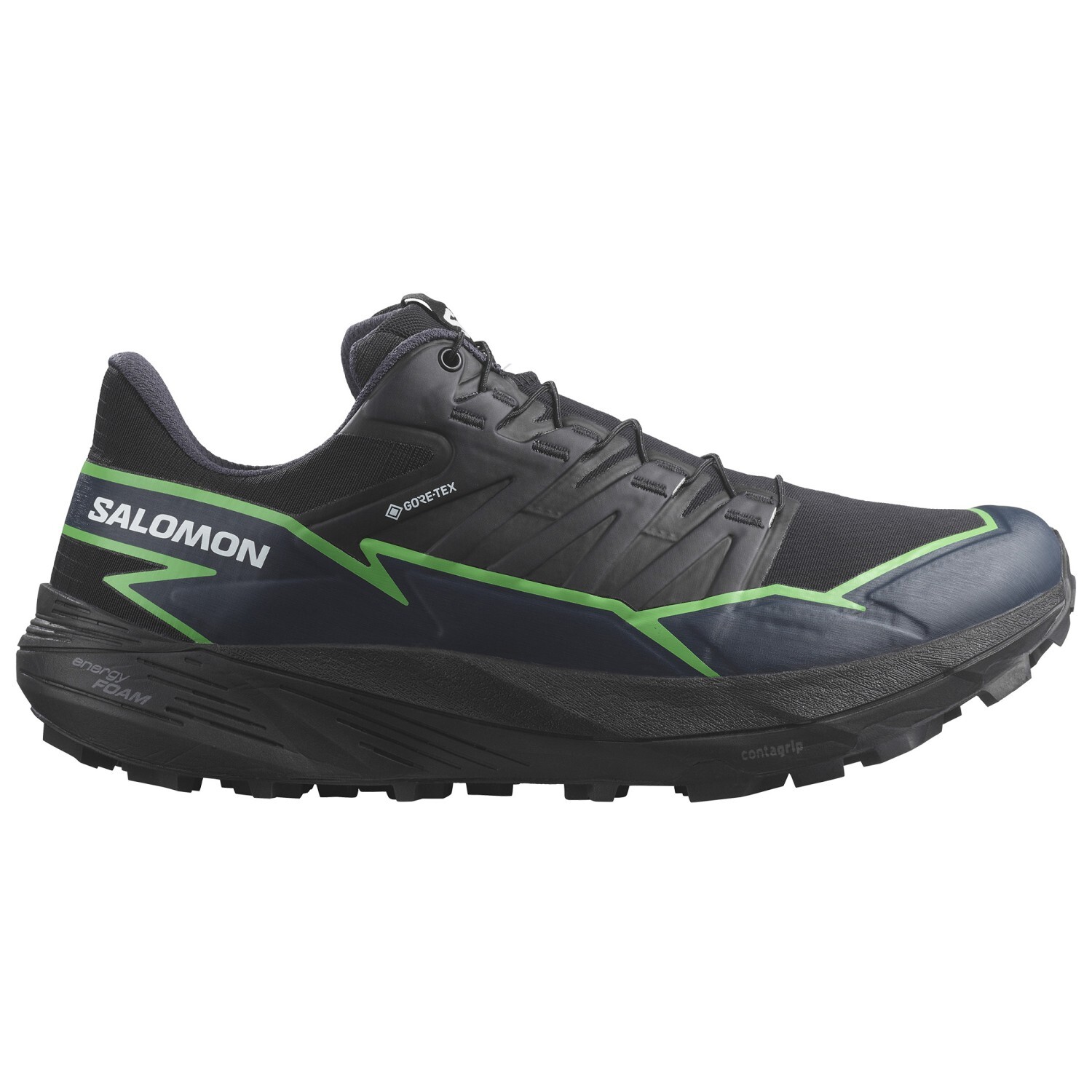 Кроссовки для бега по пересеченной местности Salomon Thundercross GTX, цвет Black/Green Gecko/Black
Кроссовки для бега по пересеченной местности Salomon Thundercross GTX, цвет Black/Green Gecko/Black