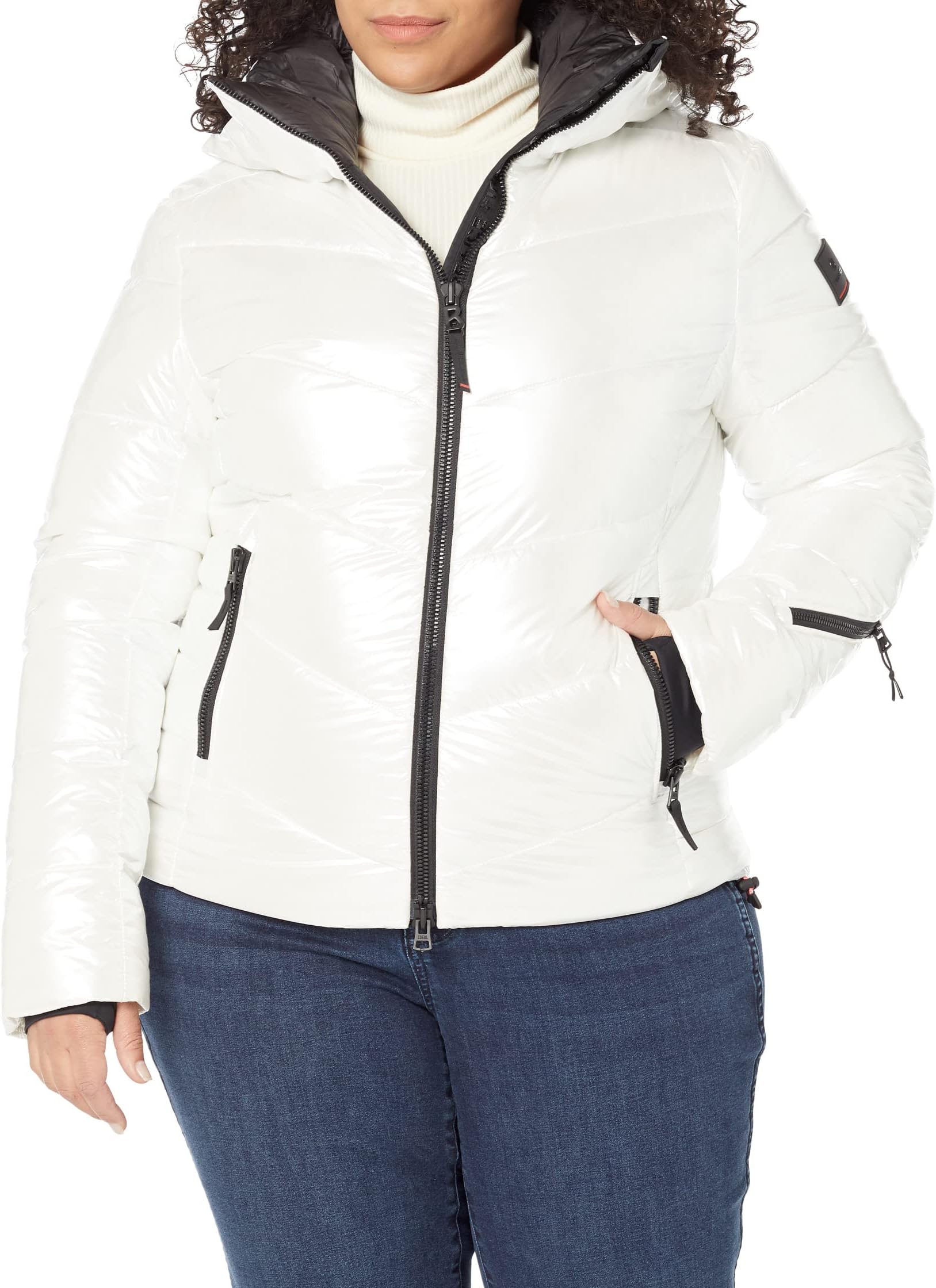 Куртка Saelly 2 Bogner Fire Ice цвет Metallic Off White заказать