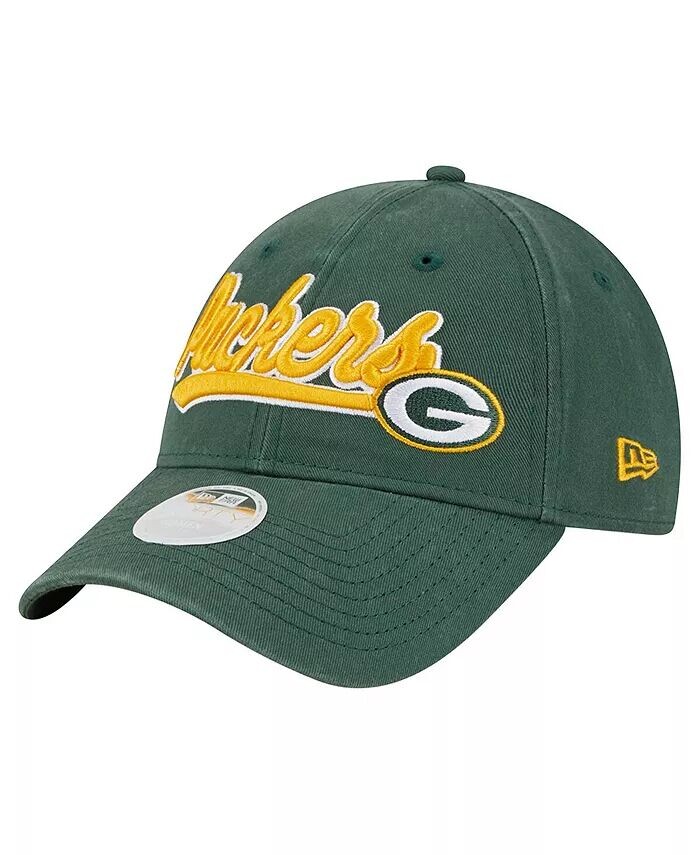 Женская зеленая регулируемая кепка Green Bay Packers Cheer 9FORTY New Era, зеленый
Женская зеленая регулируемая кепка Green Bay Packers Cheer 9FORTY New Era, зеленый