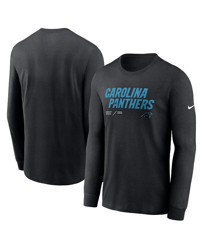 Мужская черная футболка с длинным рукавом Carolina Panthers Infograph Lock Up Performance Nike, черный
Мужская черная футболка с длинным рукавом Carolina Panthers Infograph Lock Up Performance Nike, черный