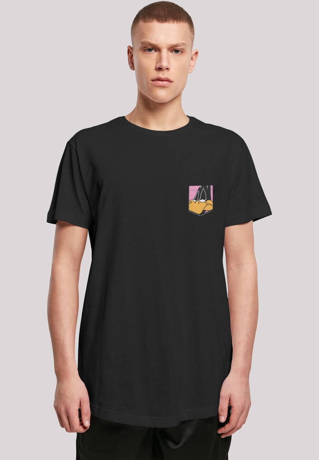 Футболка с принтом LOONEY TUNES DAFFY DUCK FACE FAUX POCKET F4NT4STIC, цвет black
Футболка с принтом LOONEY TUNES DAFFY DUCK FACE FAUX POCKET F4NT4STIC, цвет black