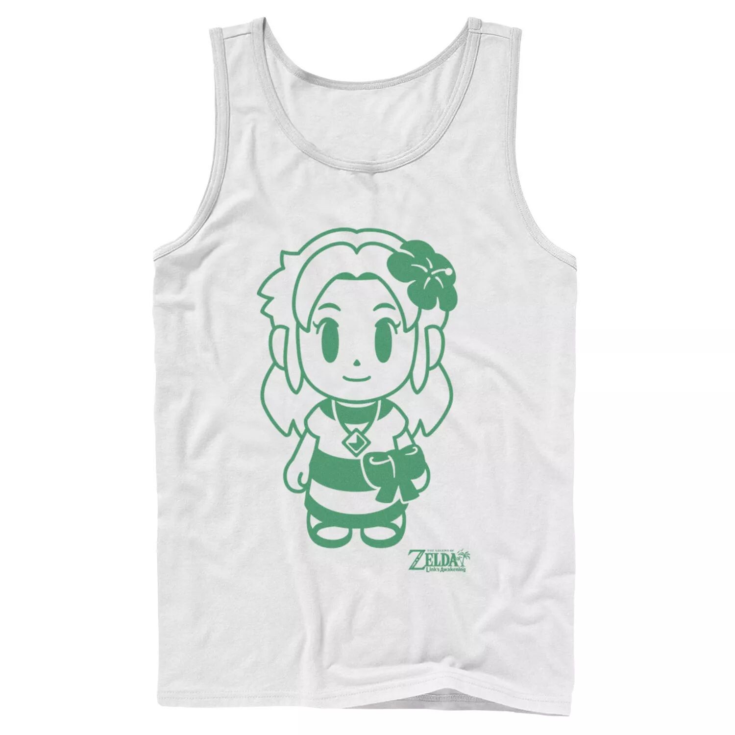 Мужская майка с портретным контуром Nintendo Legend Of Zelda Links Awakening Marin Green Outline Licensed Character
Мужская майка с портретным контуром Nintendo Legend Of Zelda Links Awakening Marin Green Outline Licensed Character