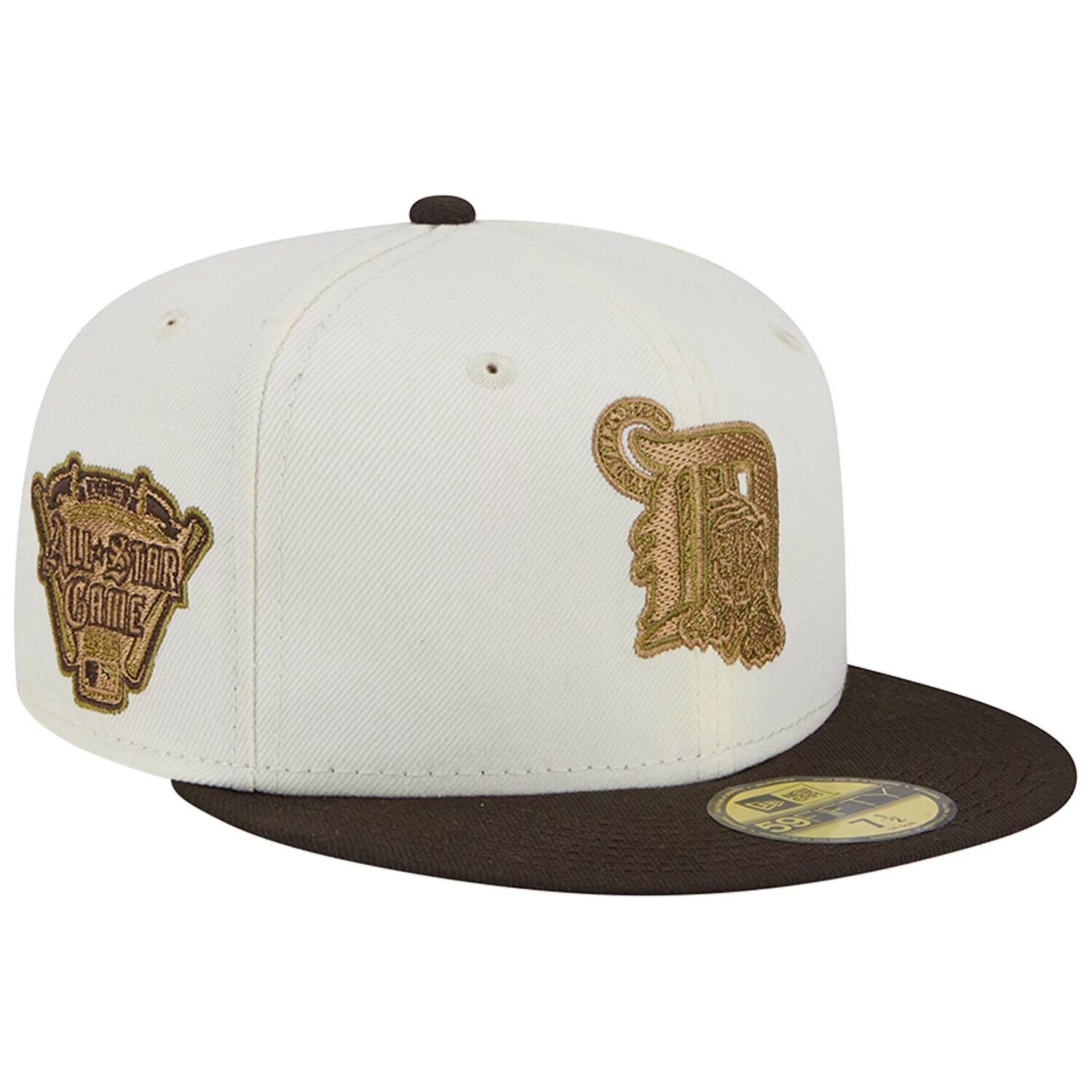 Мужская кепка New Era белого/коричневого цвета для матча всех звезд MLB 2005 59FIFTY Detroit Tigers
Мужская кепка New Era белого/коричневого цвета для матча всех звезд MLB 2005 59FIFTY Detroit Tigers
