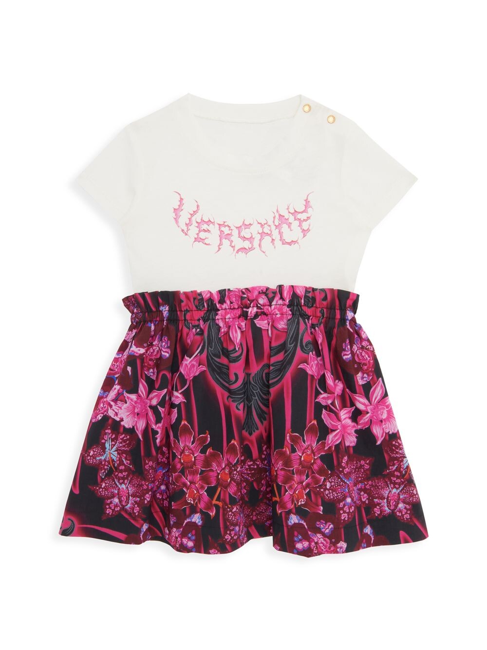 Футболка с логотипом Little Girl's & Girl's Платье с принтом фруктового сада Versace, белый
Футболка с логотипом Little Girl's & Girl's Платье с принтом фруктового сада Versace, белый