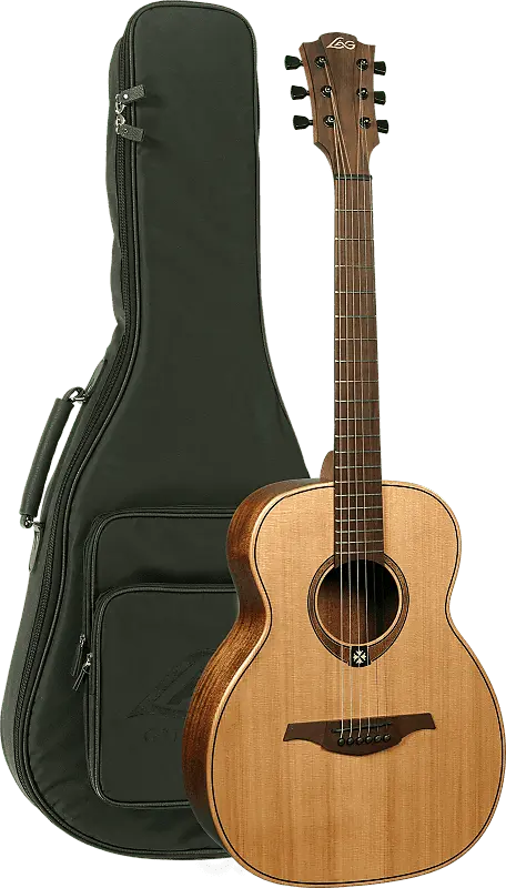 Акустическая гитара Lag TRAVEL-RC Travel Series Solid Red Cedar Top Khaya Neck 6-String Acoustic Guitar w/Softshell Case
Акустическая гитара Lag TRAVEL-RC Travel Series Solid Red Cedar Top Khaya Neck 6-String Acoustic Guitar w/Softshell Case