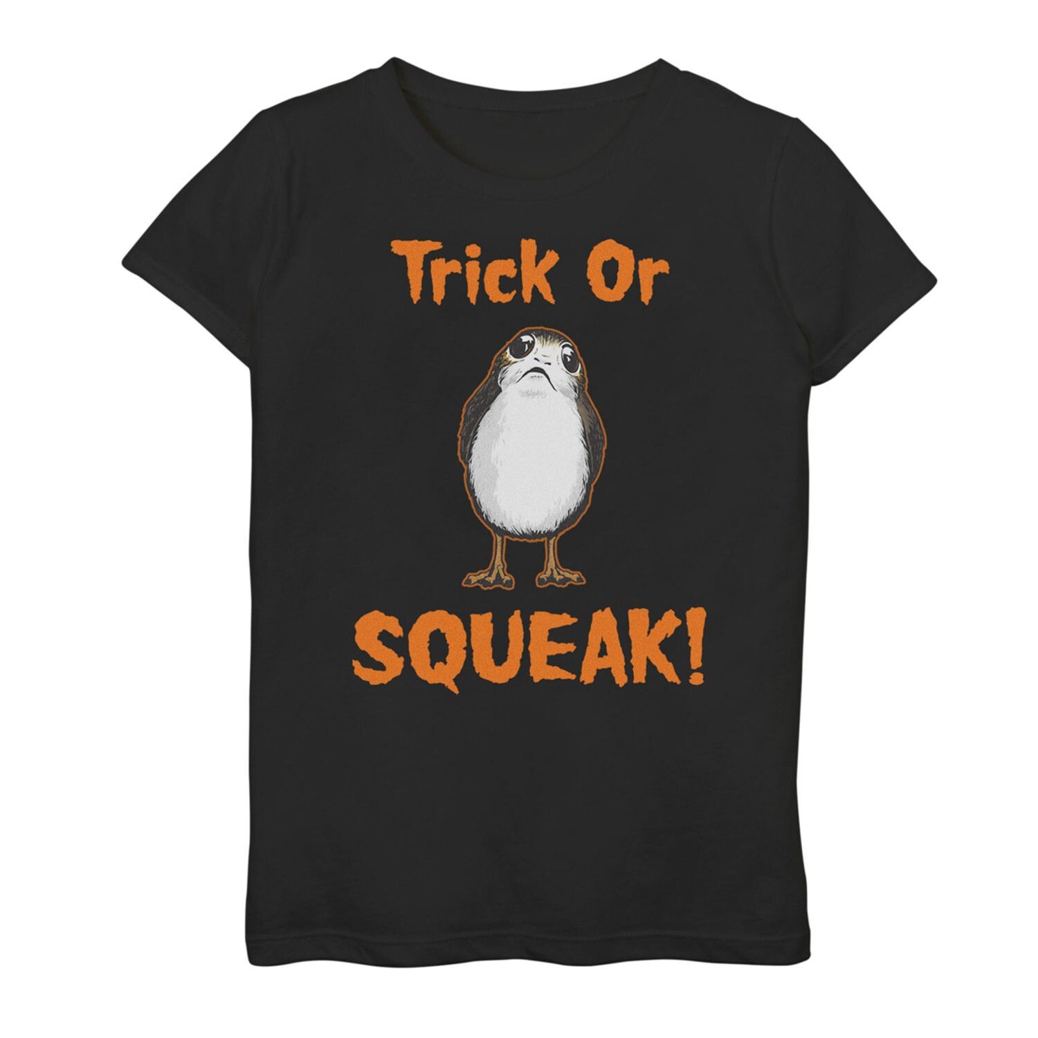 Футболка с рисунком Trick Or Squeak для девочек 7–16 лет Star Wars Porg Licensed Character
Футболка с рисунком Trick Or Squeak для девочек 7–16 лет Star Wars Porg Licensed Character