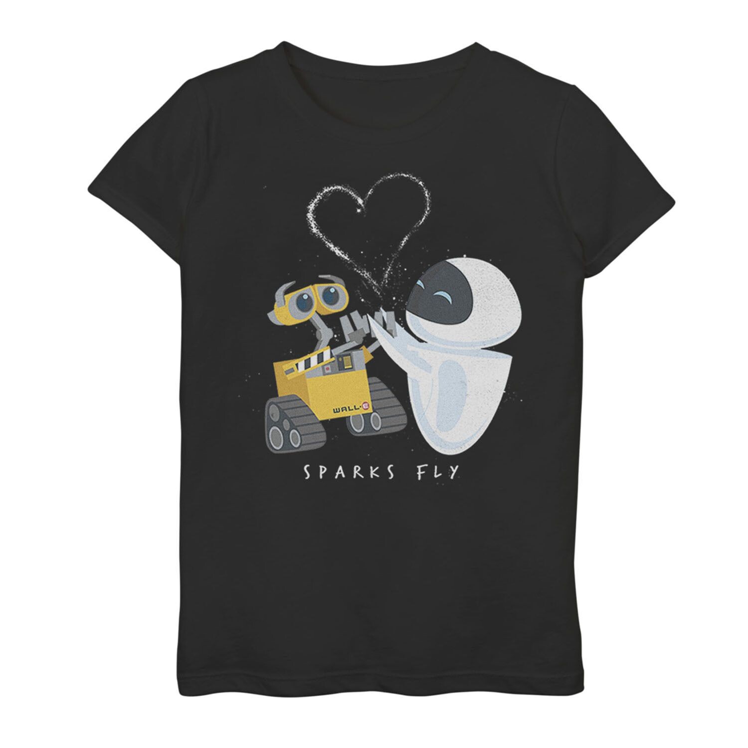 Футболка Wall-E and Eve Sparks Fly Portrait для девочек 7–16 лет с портретом Disney/Pixar ко Дню святого Валентина Disney / Pixar
Футболка Wall-E and Eve Sparks Fly Portrait для девочек 7–16 лет с портретом Disney/Pixar ко Дню святого Валентина Disney / Pixar