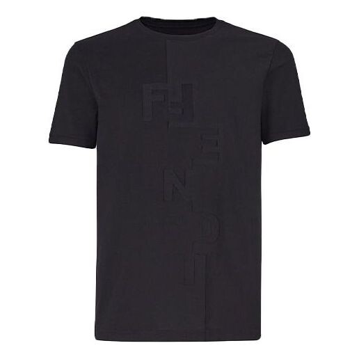 Футболка Men's FENDI Splicing Alphabet Logo Loose Round Neck Short Sleeve Black T-Shirt, черный
Футболка Men's FENDI Splicing Alphabet Logo Loose Round Neck Short Sleeve Black T-Shirt, черный