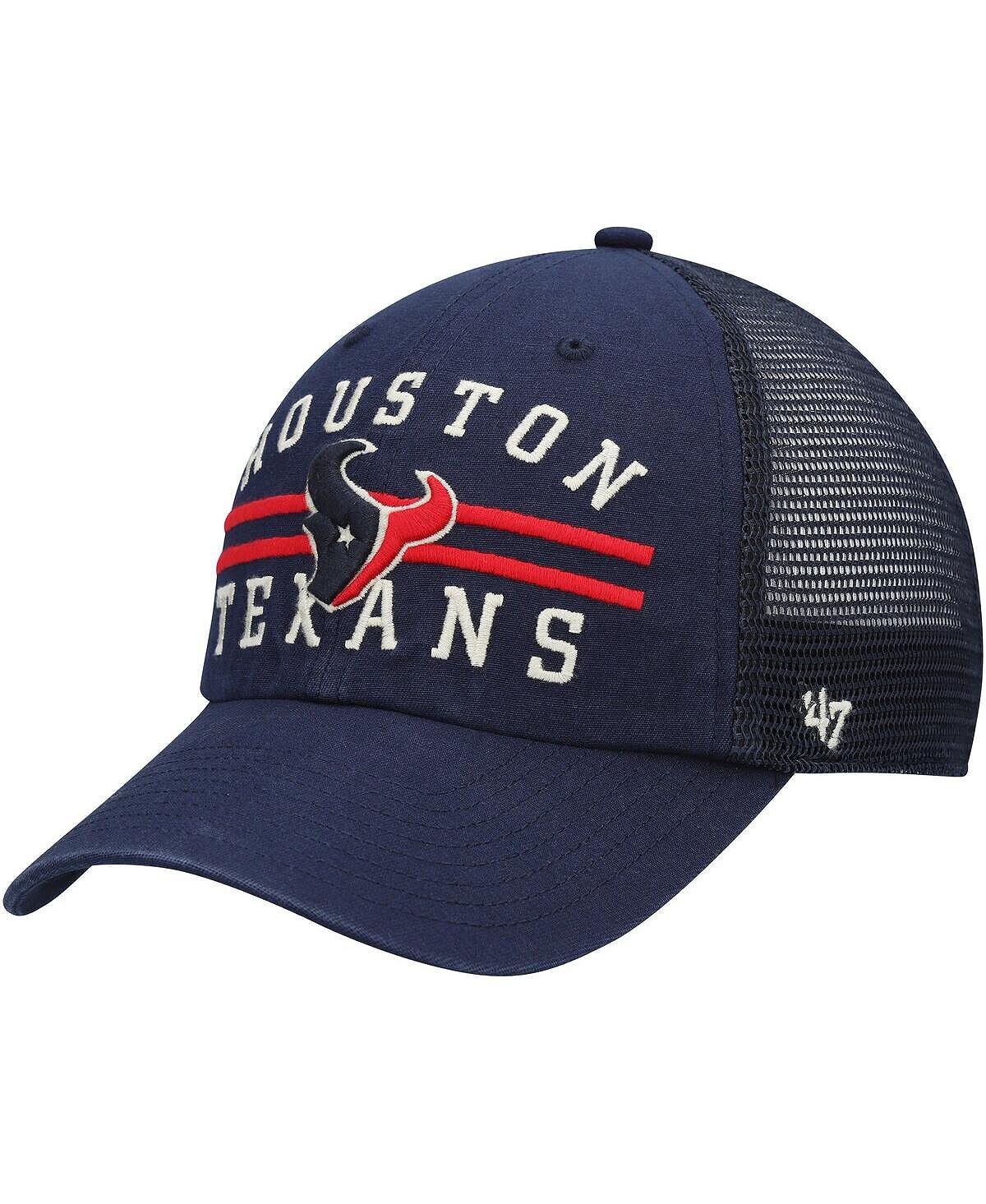 Мужская темно-синяя кепка Houston Texans Highpoint Trucker Clean Up Snapback '47 '47 Brand
Мужская темно-синяя кепка Houston Texans Highpoint Trucker Clean Up Snapback '47 '47 Brand