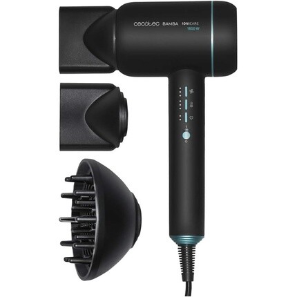 Фен Ionicare 6000 Rockstar Essence, 2200 Вт, с ионной технологией, 5 настроек температуры — в комплект входит диффузор и насадка-концентратор, кабель 1,8 м, Cecotec
Фен Ionicare 6000 Rockstar Essence, 2200 Вт, с ионной технологией, 5 настроек температуры — в комплект входит диффузор и насадка-концентратор, кабель 1,8 м, Cecotec