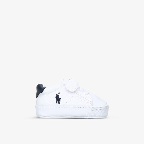 Кожаные туфли для кроватки Theron Polo Bear с вышивкой 0–12 месяцев Polo Ralph Lauren, белый
Кожаные туфли для кроватки Theron Polo Bear с вышивкой 0–12 месяцев Polo Ralph Lauren, белый