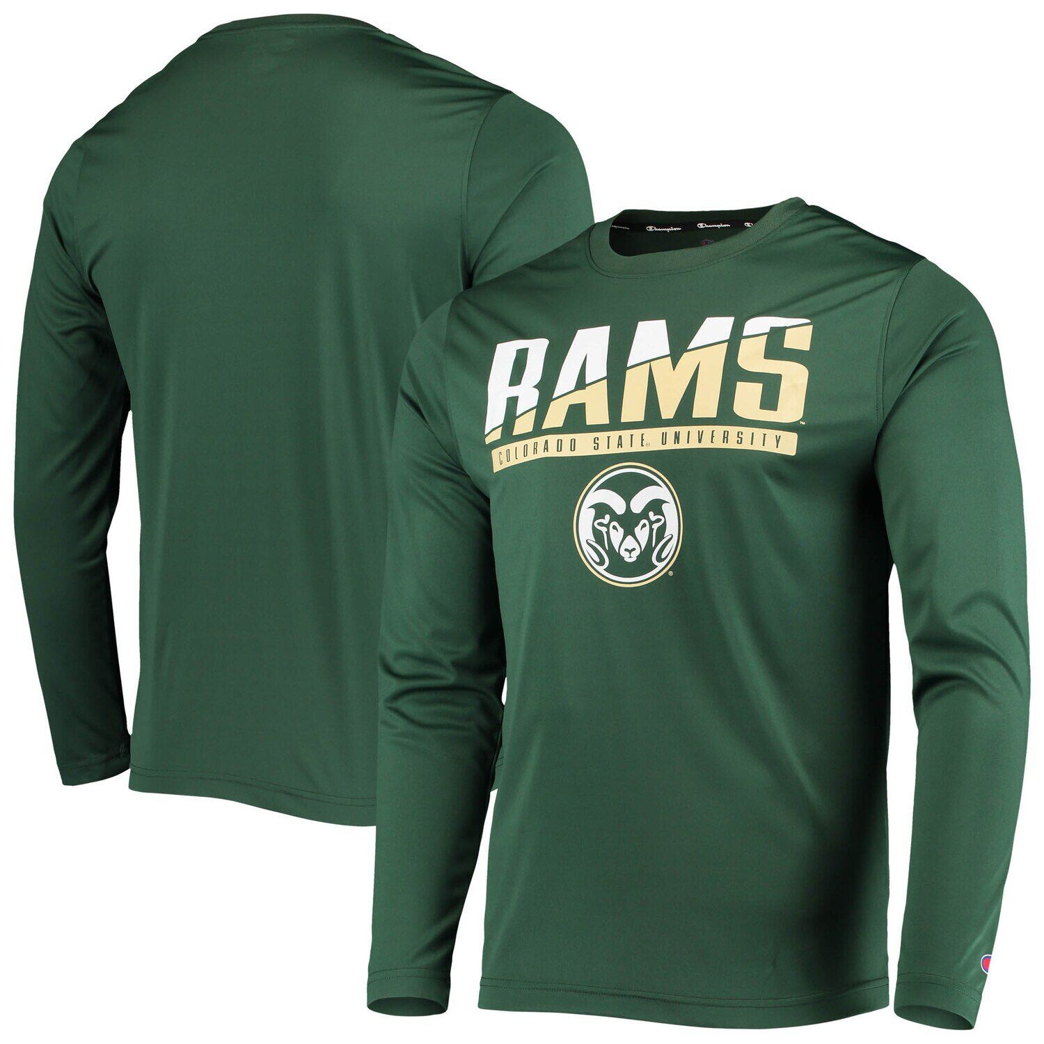 Мужская зеленая футболка с длинными рукавами и надписью Colorado State Rams Champion, Зеленый
Мужская зеленая футболка с длинными рукавами и надписью Colorado State Rams Champion, Зеленый