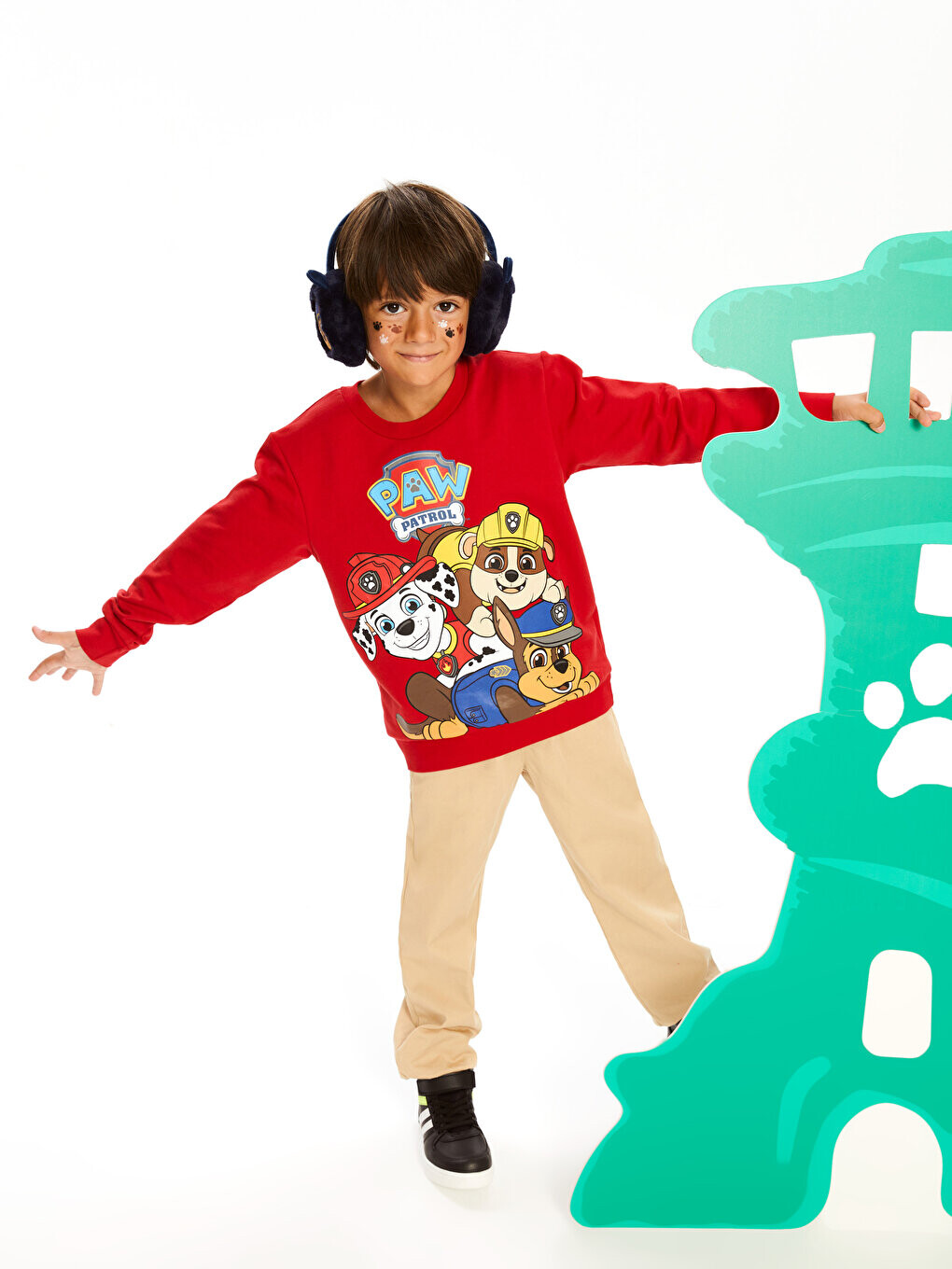 Толстовка для мальчиков с длинными рукавами и круглым вырезом Paw Patrol LCW Kids, красный
Толстовка для мальчиков с длинными рукавами и круглым вырезом Paw Patrol LCW Kids, красный