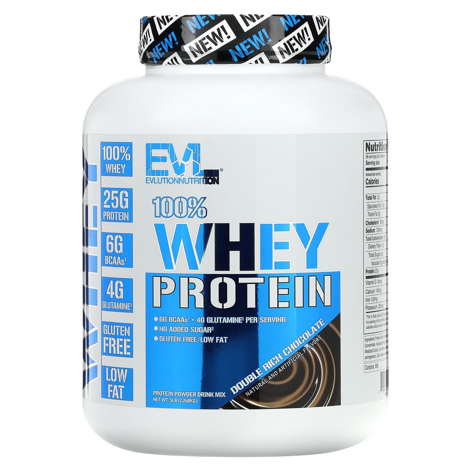 100% сывороточный протеин, шоколад двойного насыщения, 2,268 кг (5 фунтов), EVLution Nutrition
100% сывороточный протеин, шоколад двойного насыщения, 2,268 кг (5 фунтов), EVLution Nutrition