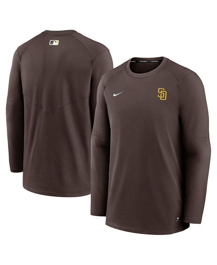 Мужская коричневая футболка с длинным рукавом и логотипом San Diego Padres Authentic Collection Performance Nike, коричневый
Мужская коричневая футболка с длинным рукавом и логотипом San Diego Padres Authentic Collection Performance Nike, коричневый