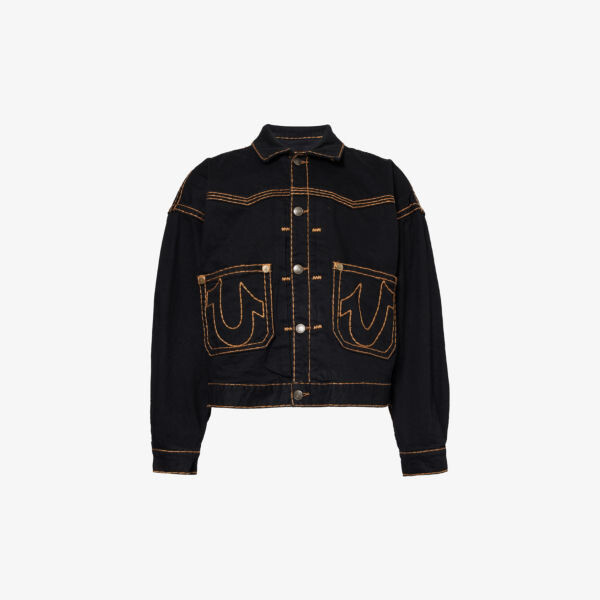 Джинсовая куртка western type-2 true religion x sebastien ami True Religion, черный
Джинсовая куртка western type-2 true religion x sebastien ami True Religion, черный