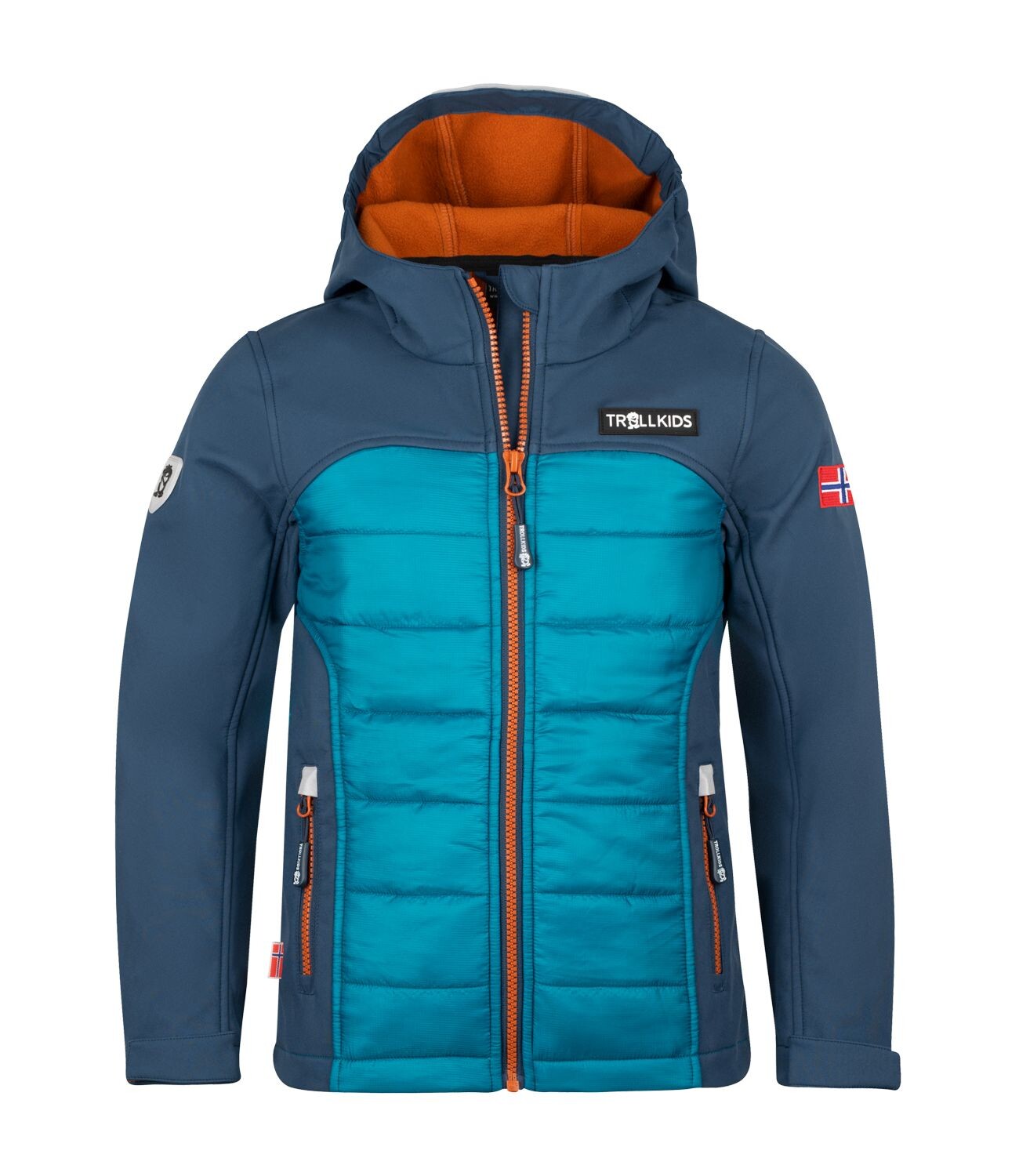 Куртка софтшелл Trollkids Hybrid Softshell Jacke Lysefjord, цвет Nachtblau/Dunkelblau/Zimt
Куртка софтшелл Trollkids Hybrid Softshell Jacke Lysefjord, цвет Nachtblau/Dunkelblau/Zimt