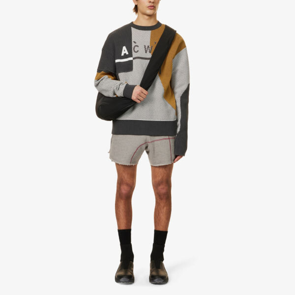 Джемпер свободного кроя из смесового хлопка с контрастной вставкой A Cold Wall, белый
Джемпер свободного кроя из смесового хлопка с контрастной вставкой A Cold Wall, белый