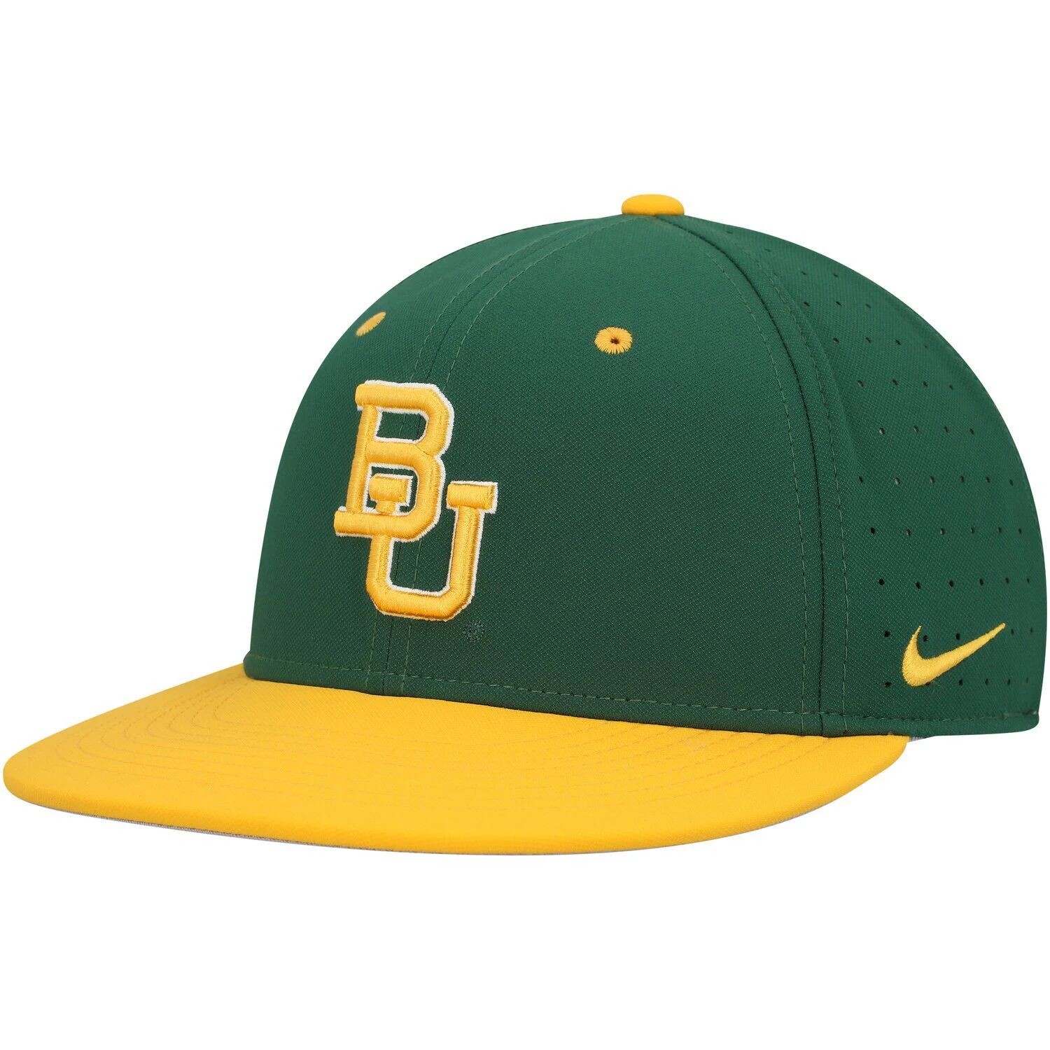Мужская приталенная бейсболка Nike Green Baylor Bears Aero True Baseball Performance
Мужская приталенная бейсболка Nike Green Baylor Bears Aero True Baseball Performance