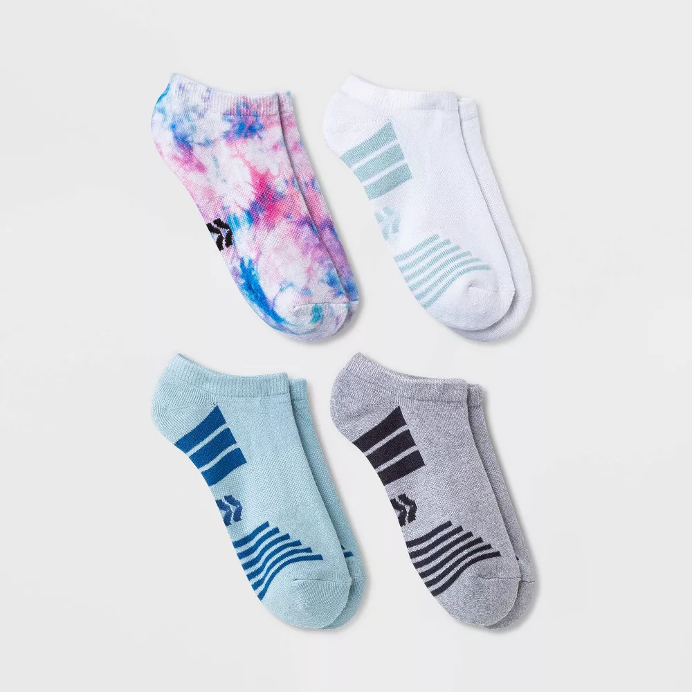 Женские мягкие носки Tie-Dye 4 пары, не показываемые на виду, спортивные носки - All In Motion, цвет Pink/Blue
Женские мягкие носки Tie-Dye 4 пары, не показываемые на виду, спортивные носки - All In Motion, цвет Pink/Blue