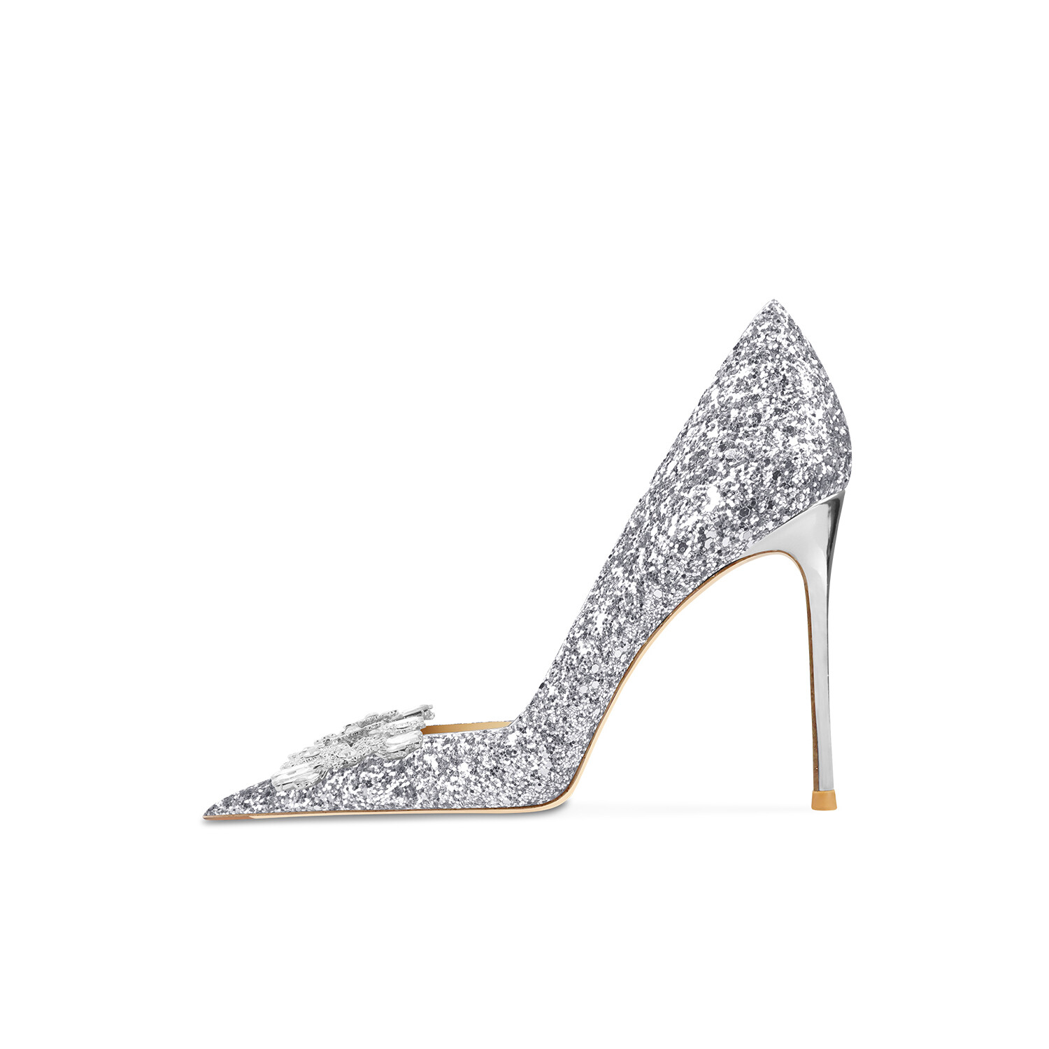 Туфли женские на высоком каблуке Ganxiaojie, цвет Silver shiny flakes (flower buckle) 10cm
Туфли женские на высоком каблуке Ganxiaojie, цвет Silver shiny flakes (flower buckle) 10cm