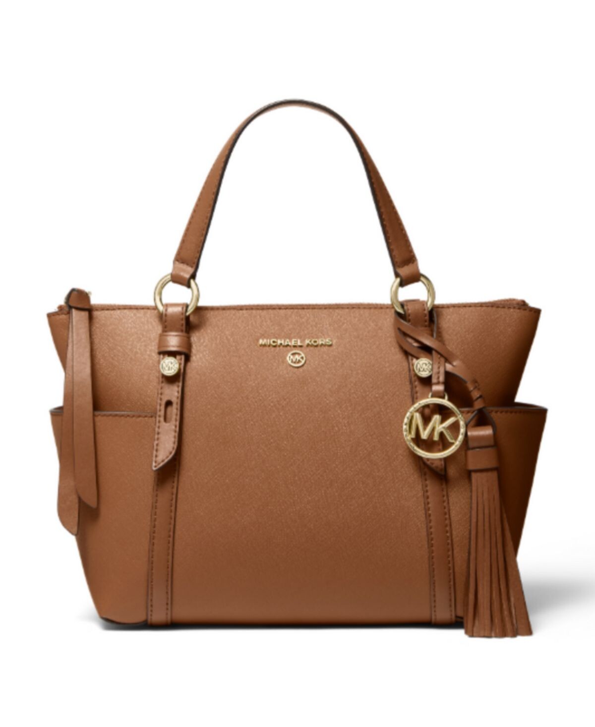 Маленькая кожаная сумка-тоут на молнии с трансформируемым верхом Sullivan Michael Kors
Маленькая кожаная сумка-тоут на молнии с трансформируемым верхом Sullivan Michael Kors
