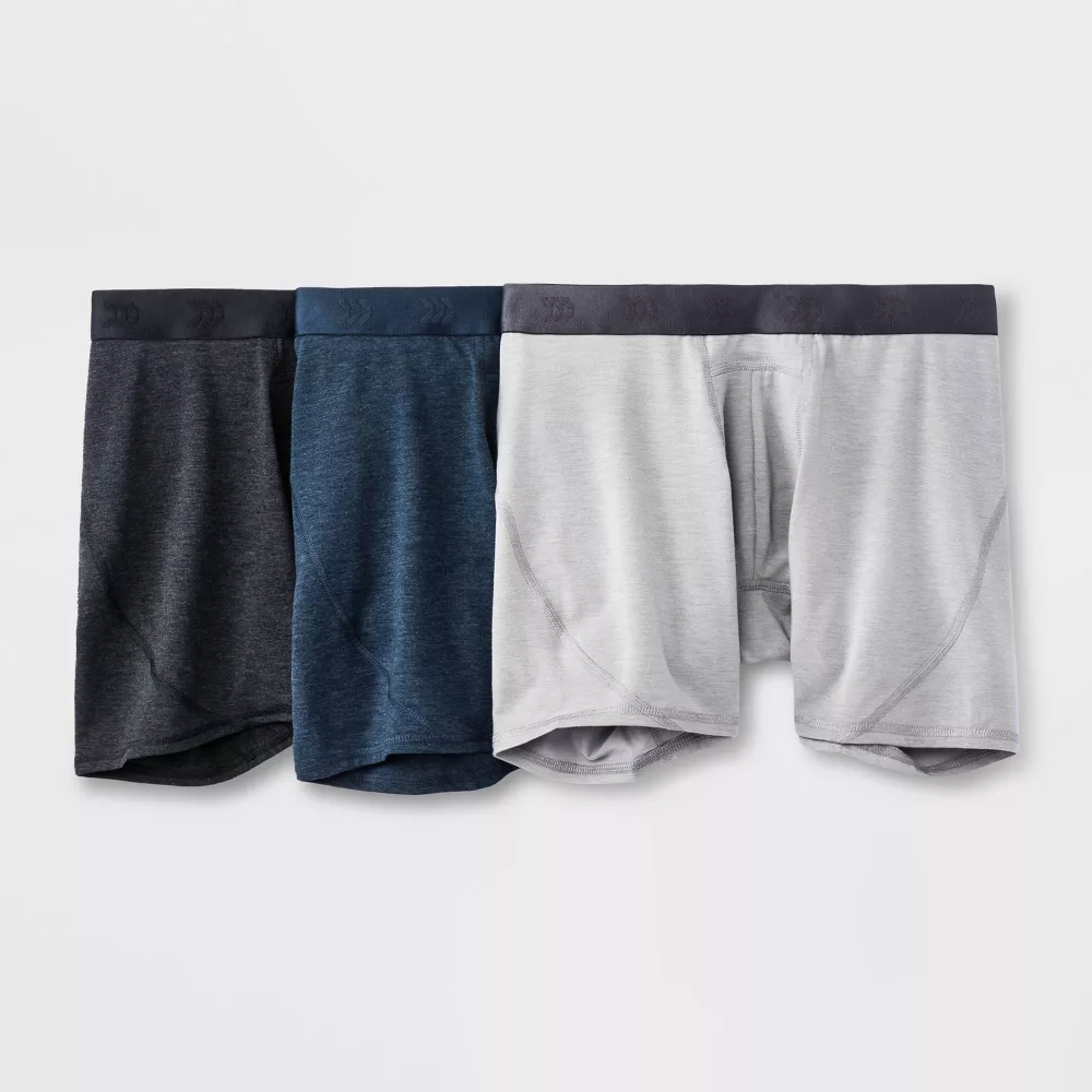 Мужские трусы-боксеры All Day Active 3pk - All In Motion, цвет Black/Gray/Blue
Мужские трусы-боксеры All Day Active 3pk - All In Motion, цвет Black/Gray/Blue