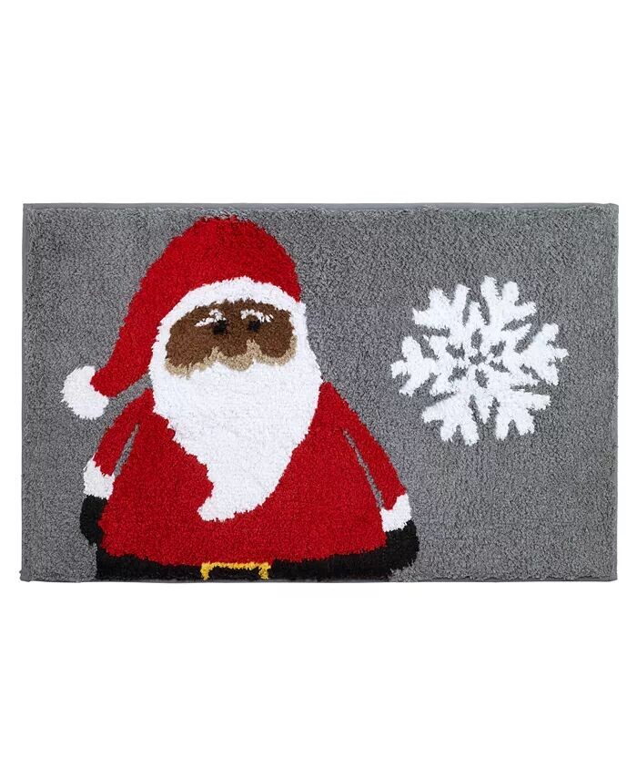 Jolly Santa Праздничный хлопковый коврик для ванной, 20 x 30 дюймов Avanti, серый
Jolly Santa Праздничный хлопковый коврик для ванной, 20 x 30 дюймов Avanti, серый