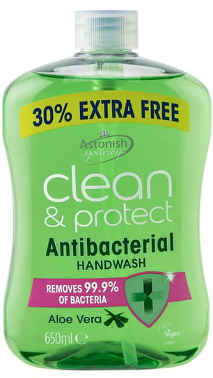 Жидкое мыло Astonish Clean & Protect с алоэ вера, 650 мл, Великобритания — Protect Aloe
Жидкое мыло Astonish Clean & Protect с алоэ вера, 650 мл, Великобритания — Protect Aloe