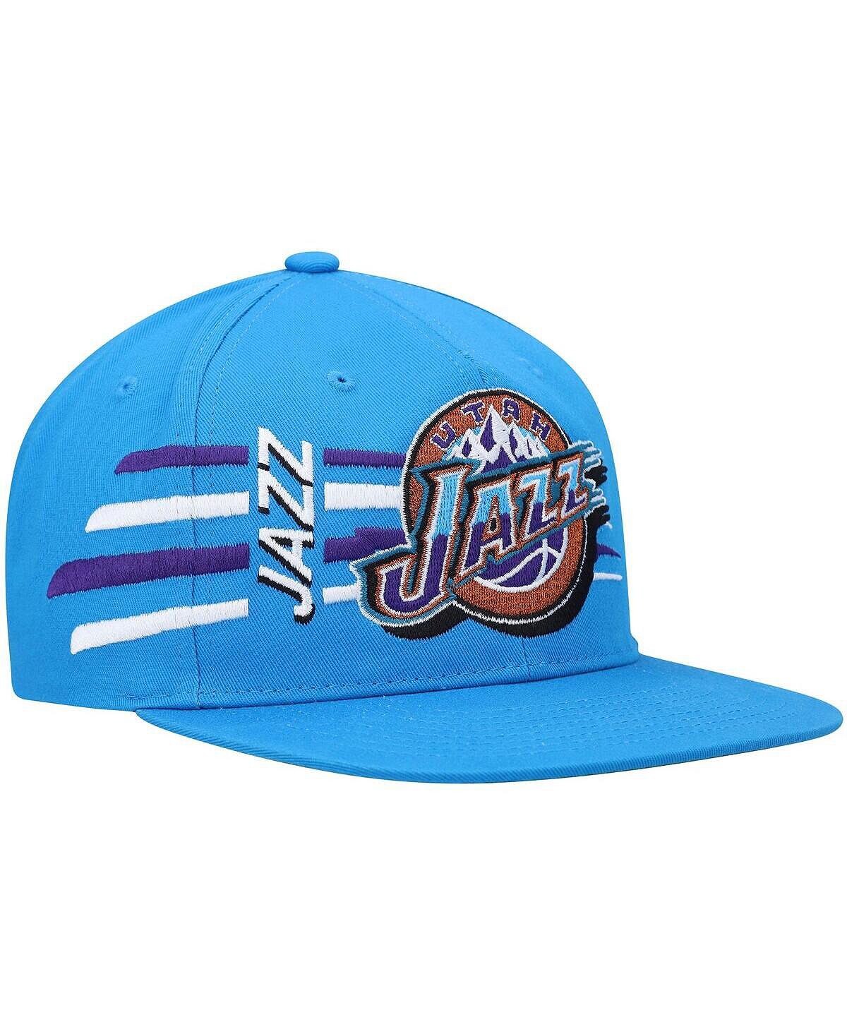 Мужская пудрово-синяя шляпа из лиственных пород дерева в стиле ретро Bolt Deadstock Snapback, Юта Джаз Mitchell & Ness
Мужская пудрово-синяя шляпа из лиственных пород дерева в стиле ретро Bolt Deadstock Snapback, Юта Джаз Mitchell & Ness