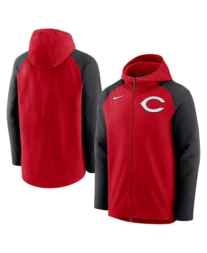 Мужская красно-черная куртка с капюшоном Cincinnati Reds Authentic Collection на молнии во всю длину Nike, мультиколор
Мужская красно-черная куртка с капюшоном Cincinnati Reds Authentic Collection на молнии во всю длину Nike, мультиколор