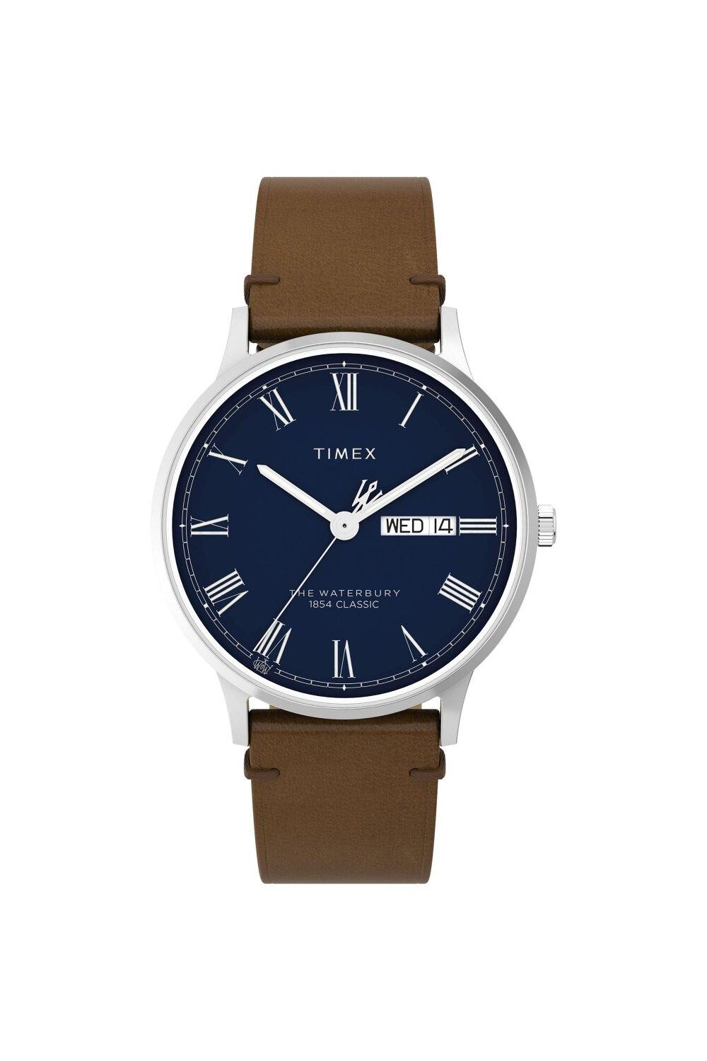 Классические аналоговые часы Waterbury Classic из нержавеющей стали - Tw2W14900 Timex, синий
Классические аналоговые часы Waterbury Classic из нержавеющей стали - Tw2W14900 Timex, синий