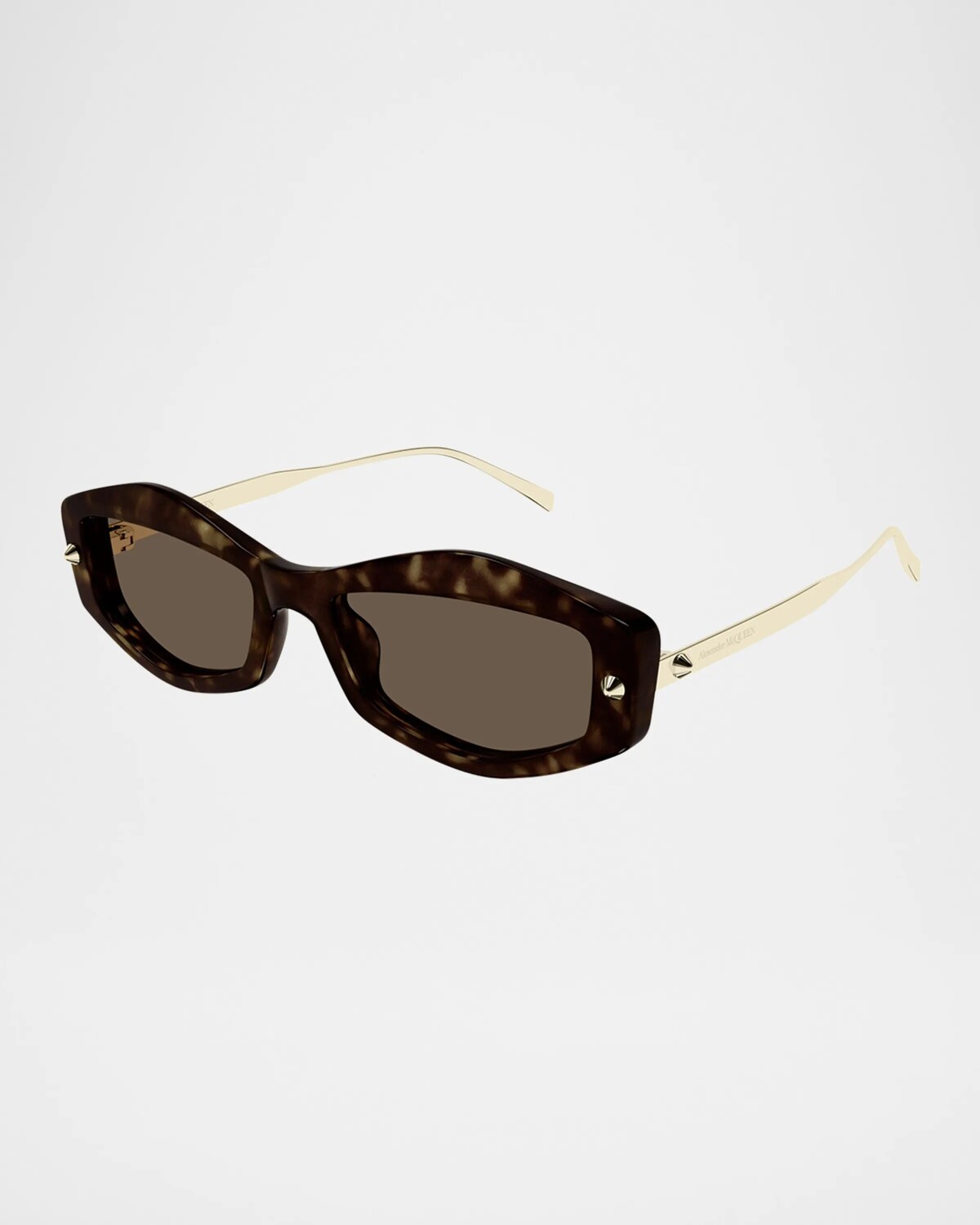 AM0482S Двухцветные прямоугольные солнцезащитные очки из ацетата Alexander Mcqueen, цвет Shiny Dark Havana
AM0482S Двухцветные прямоугольные солнцезащитные очки из ацетата Alexander Mcqueen, цвет Shiny Dark Havana