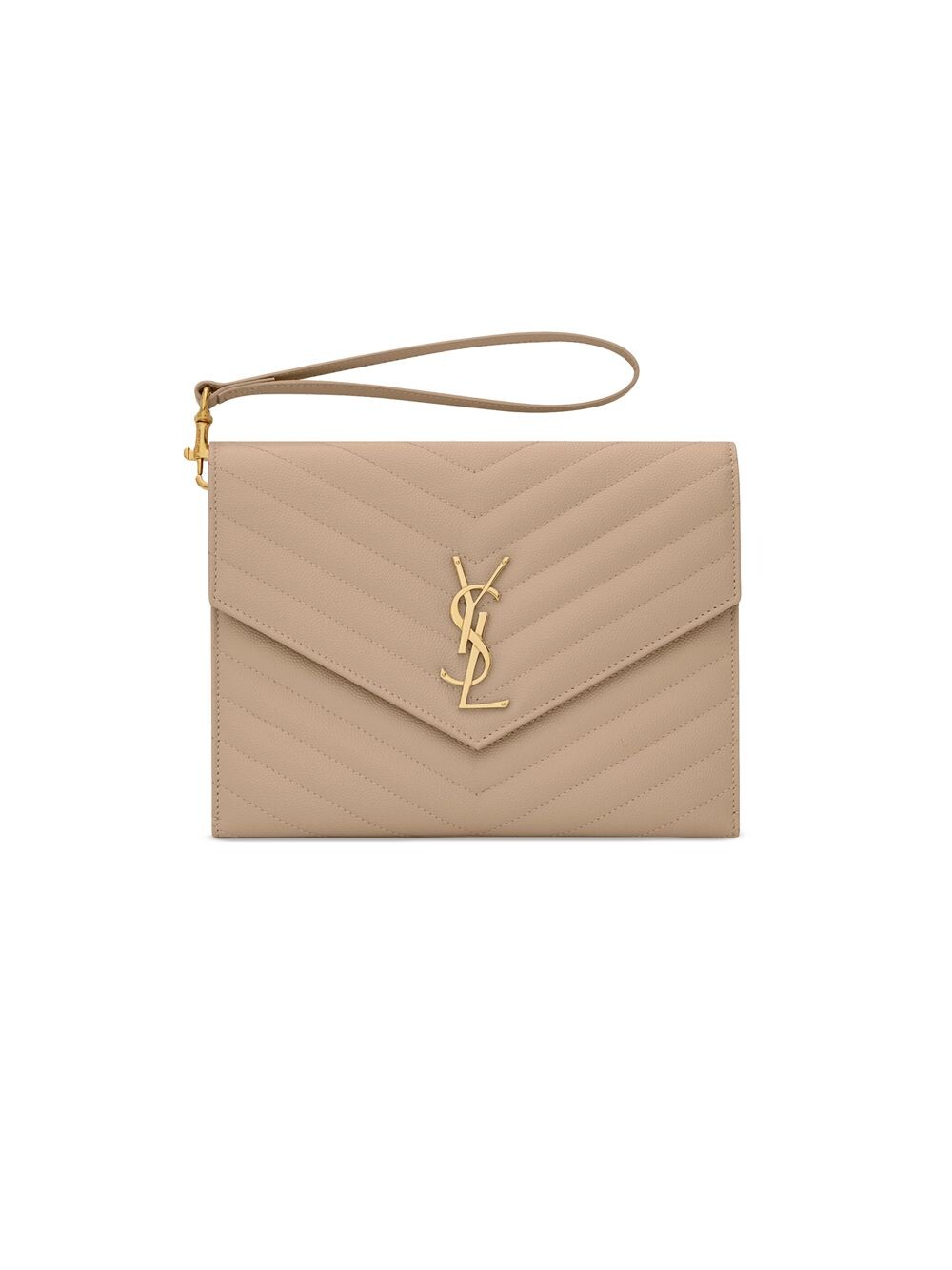Клатч Cassandre Matelassé из стеганой кожи с тиснением Grain De Poudre Saint Laurent
Клатч Cassandre Matelassé из стеганой кожи с тиснением Grain De Poudre Saint Laurent