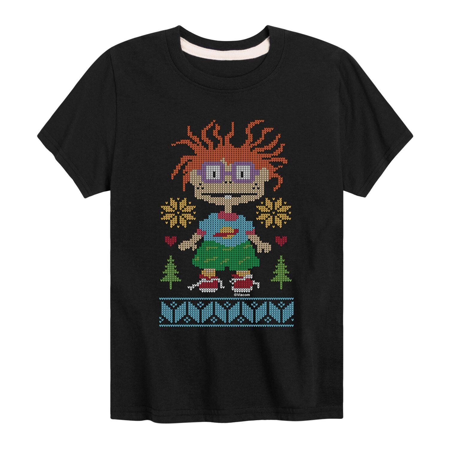 Свитер Rugrats Chucky Ugly для мальчиков 8–20 лет, футболка с рисунком Licensed Character, черный
Свитер Rugrats Chucky Ugly для мальчиков 8–20 лет, футболка с рисунком Licensed Character, черный