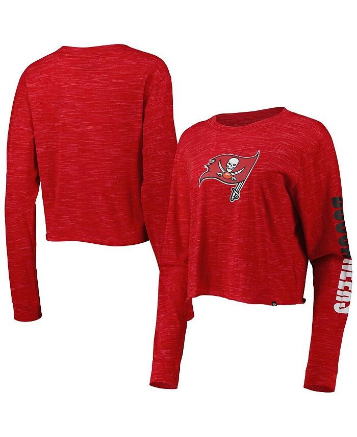 Красная женская укороченная футболка с длинным рукавом Tampa Bay Buccaneers New Era, красный
Красная женская укороченная футболка с длинным рукавом Tampa Bay Buccaneers New Era, красный