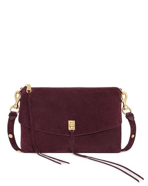 Замшевая трансформируемая сумка через плечо Darren Top на молнии Rebecca Minkoff, цвет Purple
Замшевая трансформируемая сумка через плечо Darren Top на молнии Rebecca Minkoff, цвет Purple